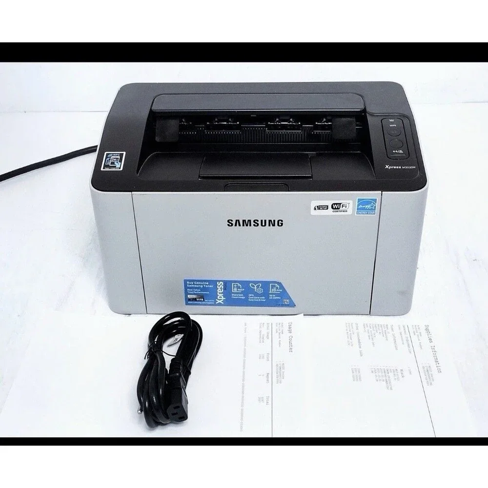 Samsung Xpress M2020W Wireless Monochrome Laser Printer Low Page Count